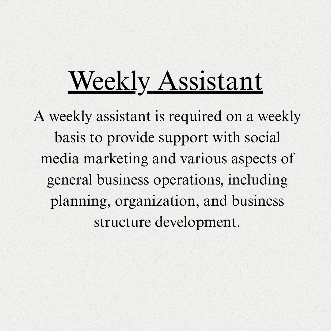 Personal Assistant