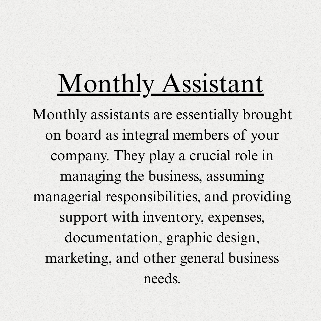 Personal Assistant
