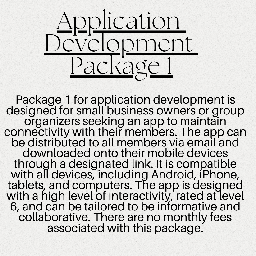 Application Development