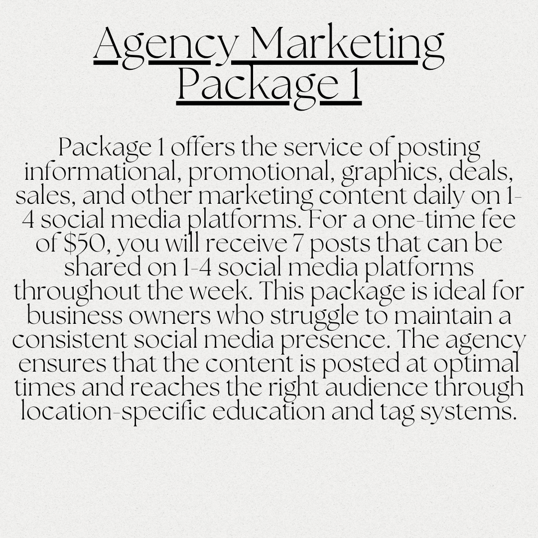 Agency Marketing