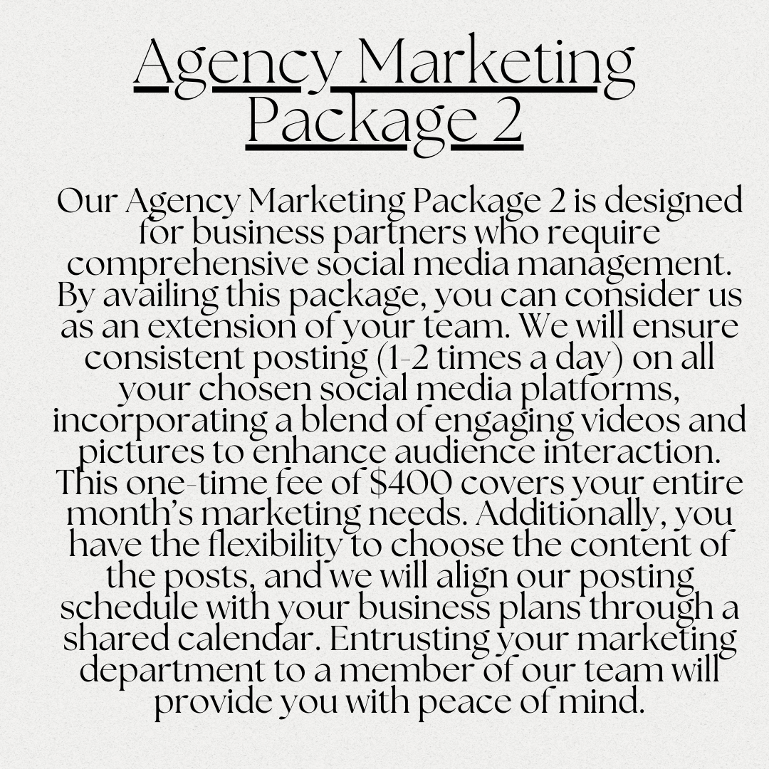 Agency Marketing