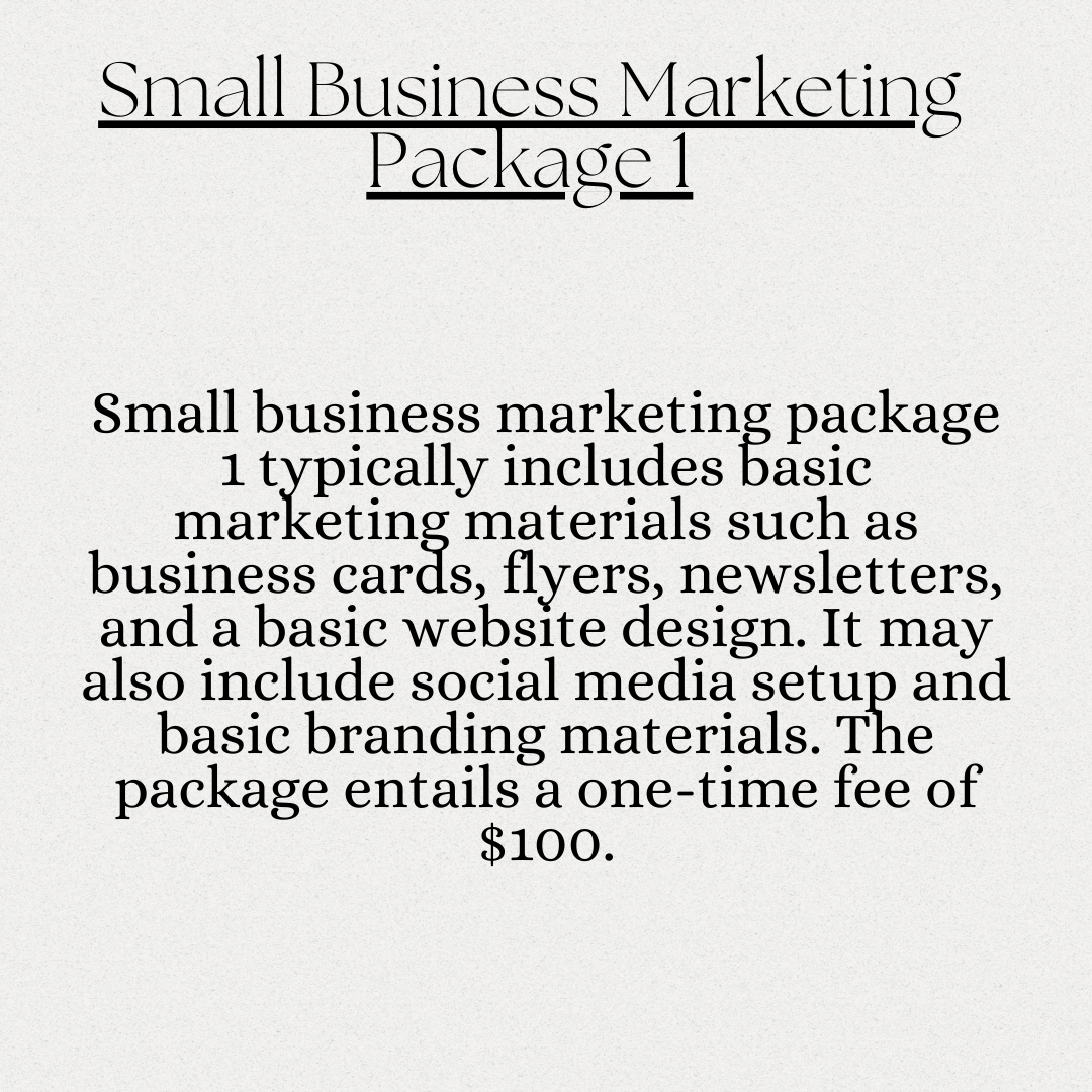 Small Business Marketing