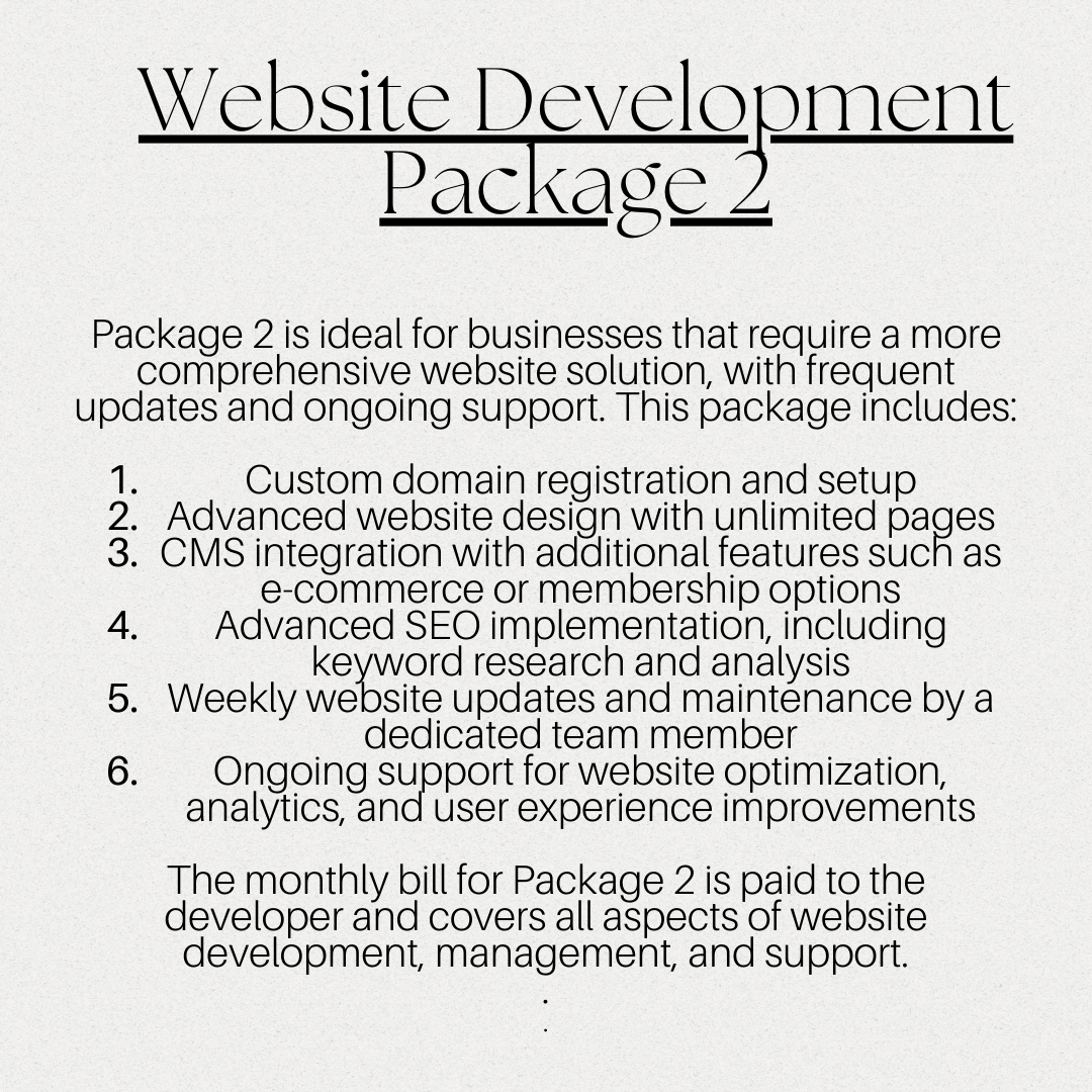 Website Development