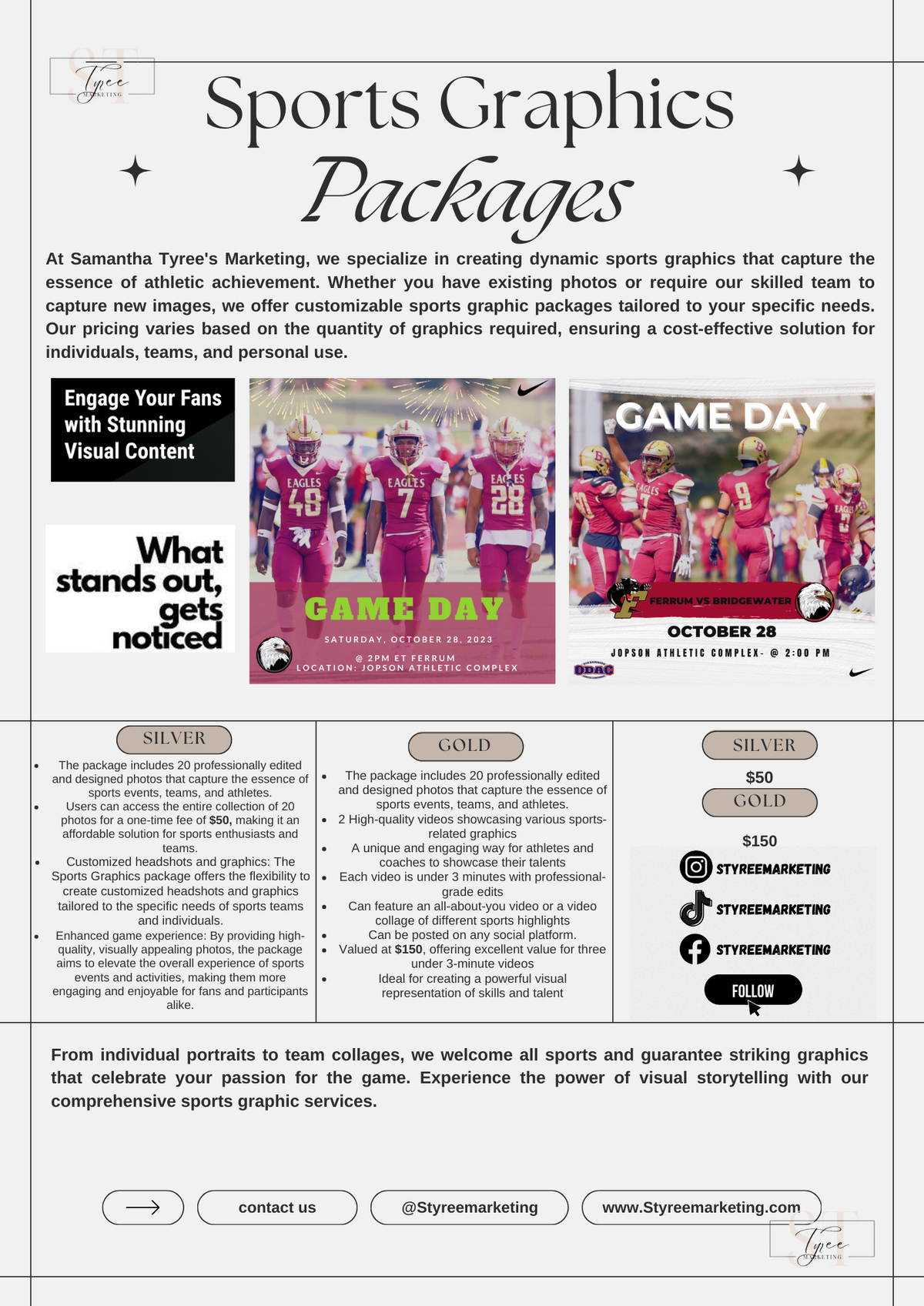 Sports Process Graphics Sports Graphics – STyreeMarketing